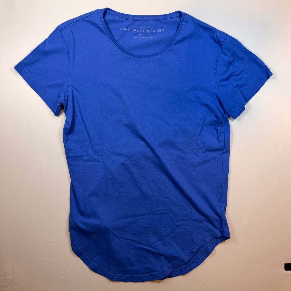 Cotton On Short Sleeve T-Shirt Scoop in Blue
